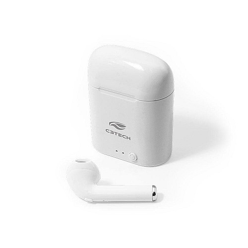 Fone De Ouvido C3Tech Bluetooth Ep-Tws-20Wh Branco