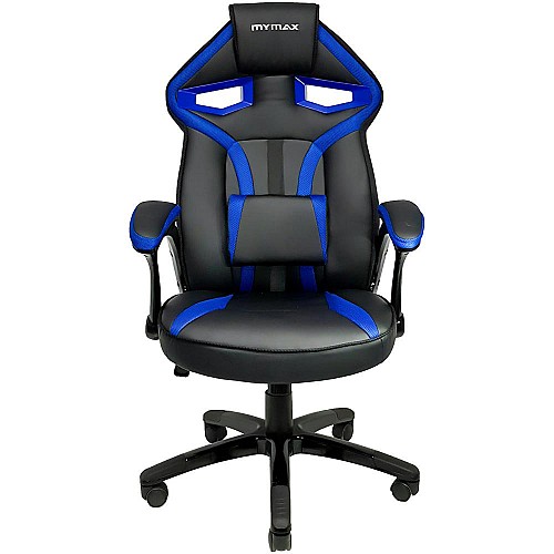 Cadeira Gamer Mymax Mx1 Azul Com Preto