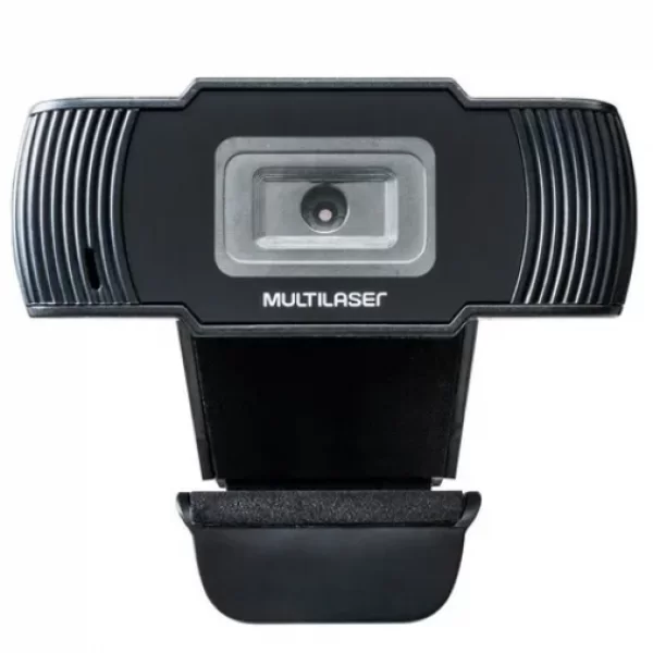 Webcam Hd 720p 30 Fps Usb Preta C/ Microfone Integrado Ac339